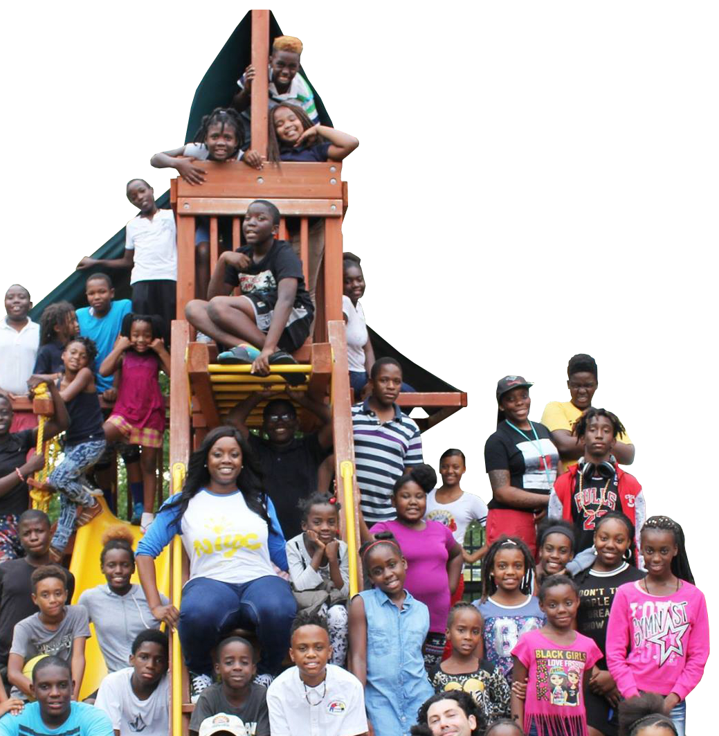 Shanta with Kids